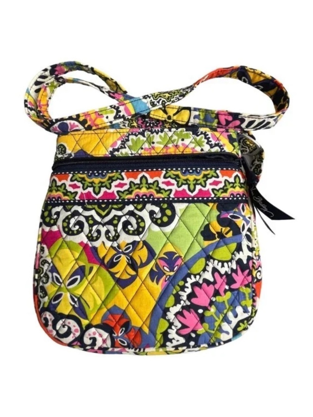 Vera Bradley Rio Multicolor Quilted Crossbody Hipster Bag - NWOT - Picture 2 of 5